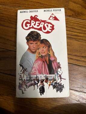 Grease 2 VHS Movie (1998 Release) Michelle Pfeiffer Maxwell Caulfield
